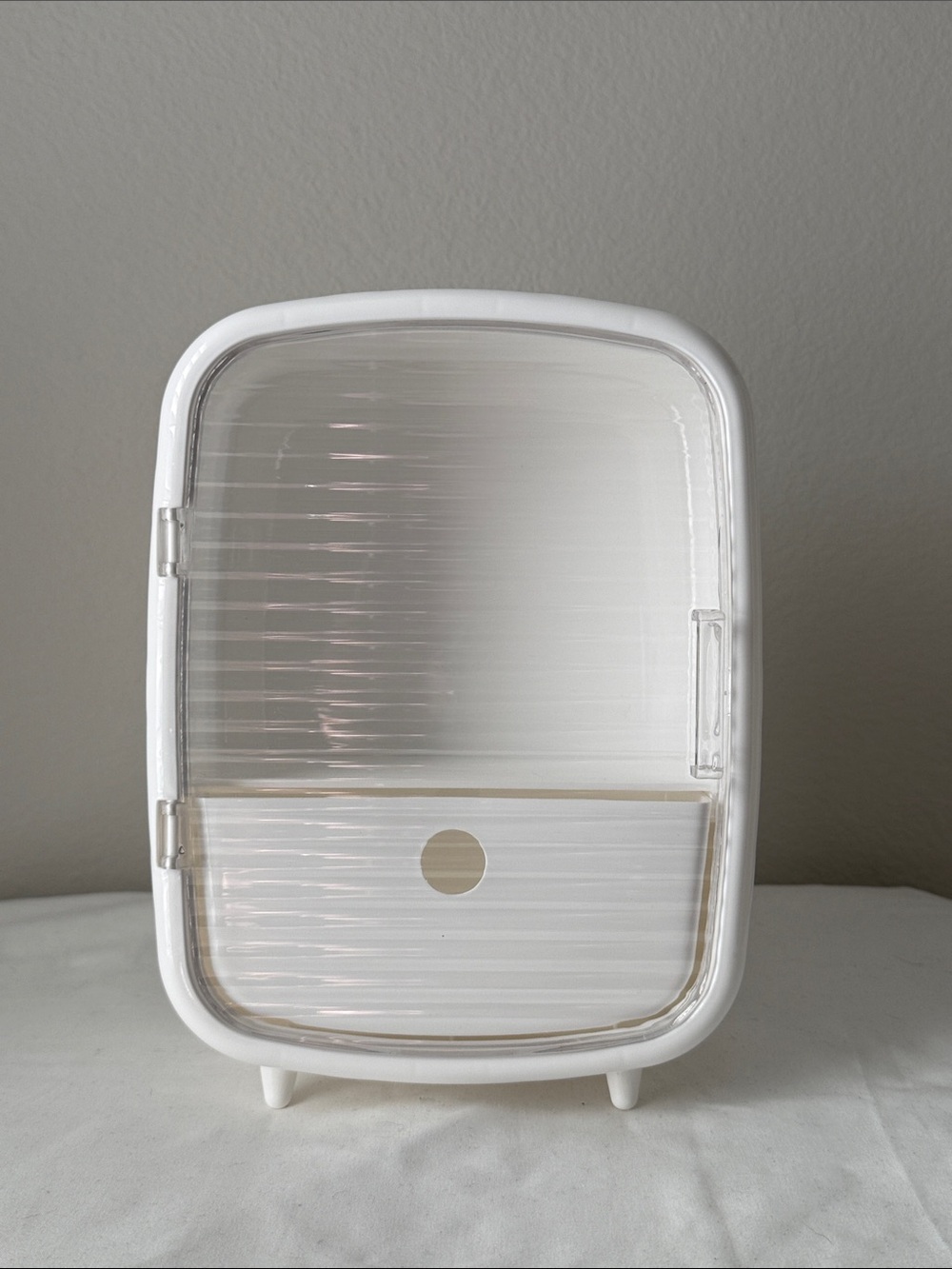 White Mini Storage Organizer Cabinet - Home Storage & Organization